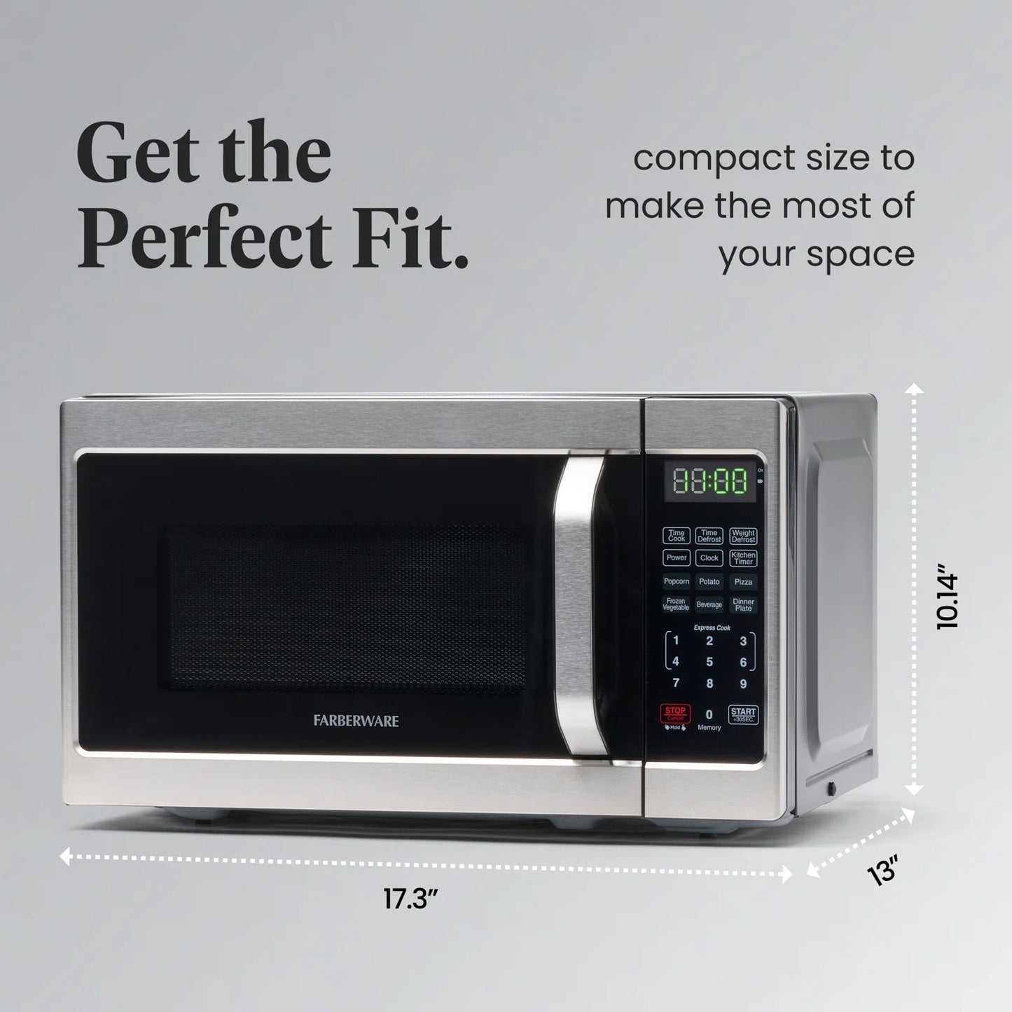Farberware Compact Countertop Microwave Oven
