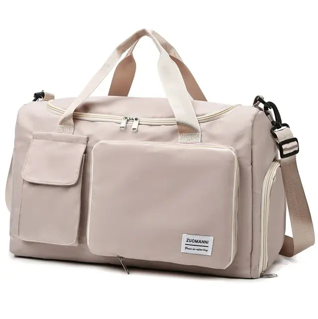 Weekender Duffle Bag with Shoe Compartment