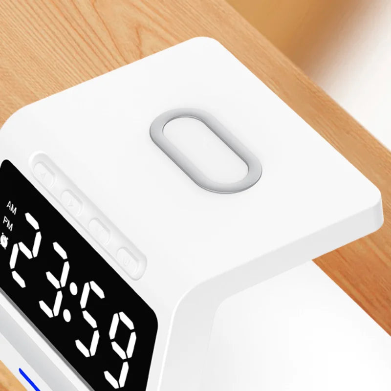 3 in 1 Power Clock Charging Station