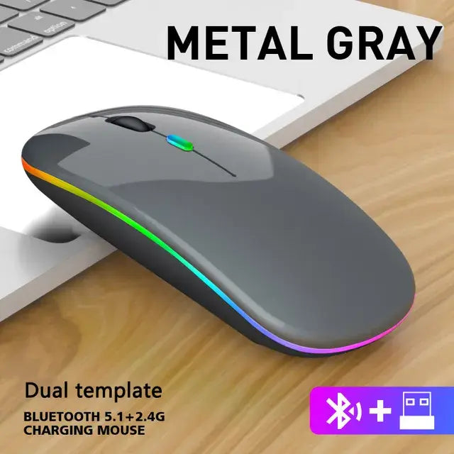 Stealth Glow Bluetooth Ergonomic RGB Mouse