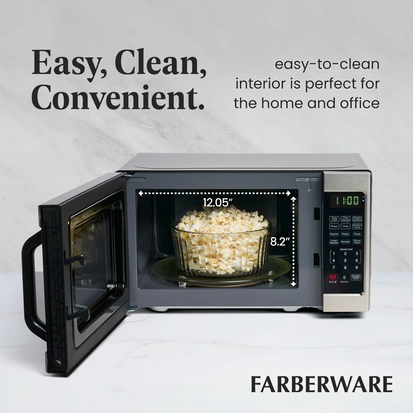 Farberware Compact Countertop Microwave Oven