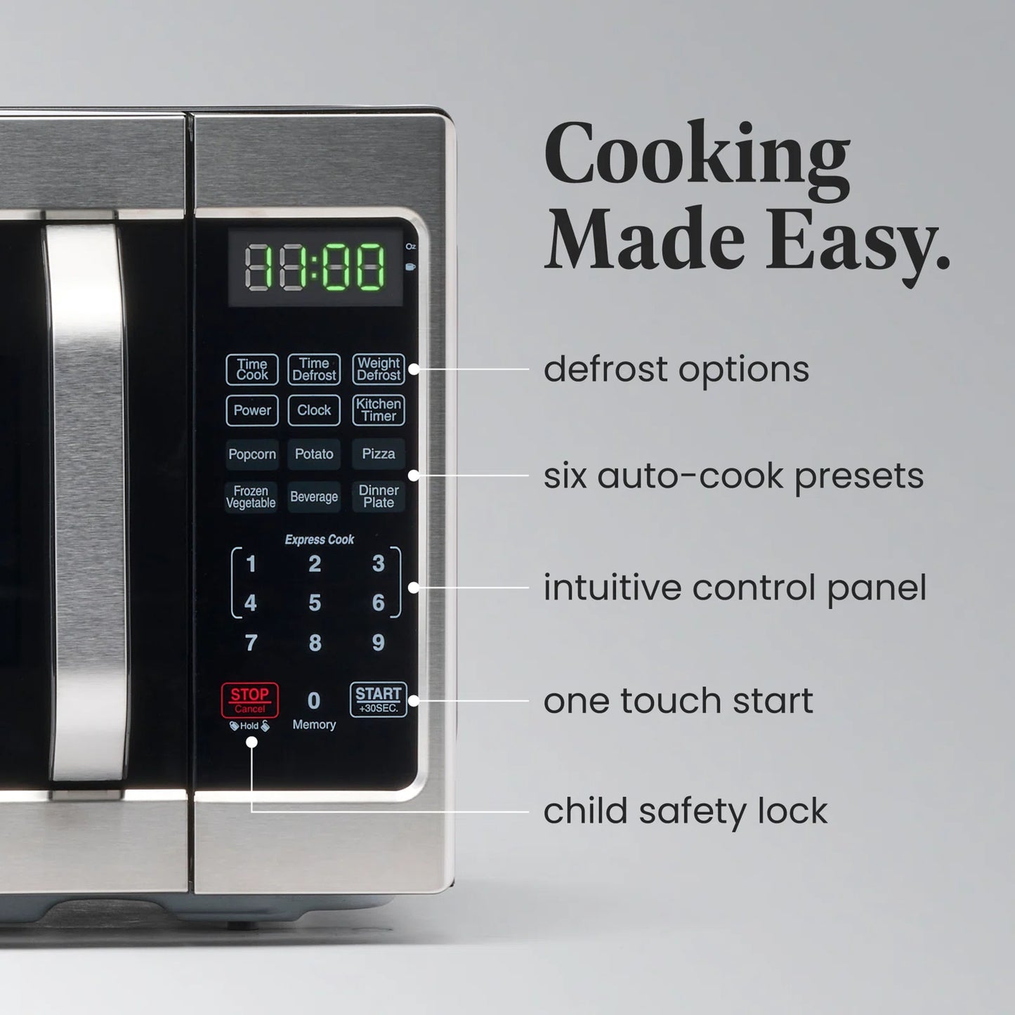 Farberware Compact Countertop Microwave Oven
