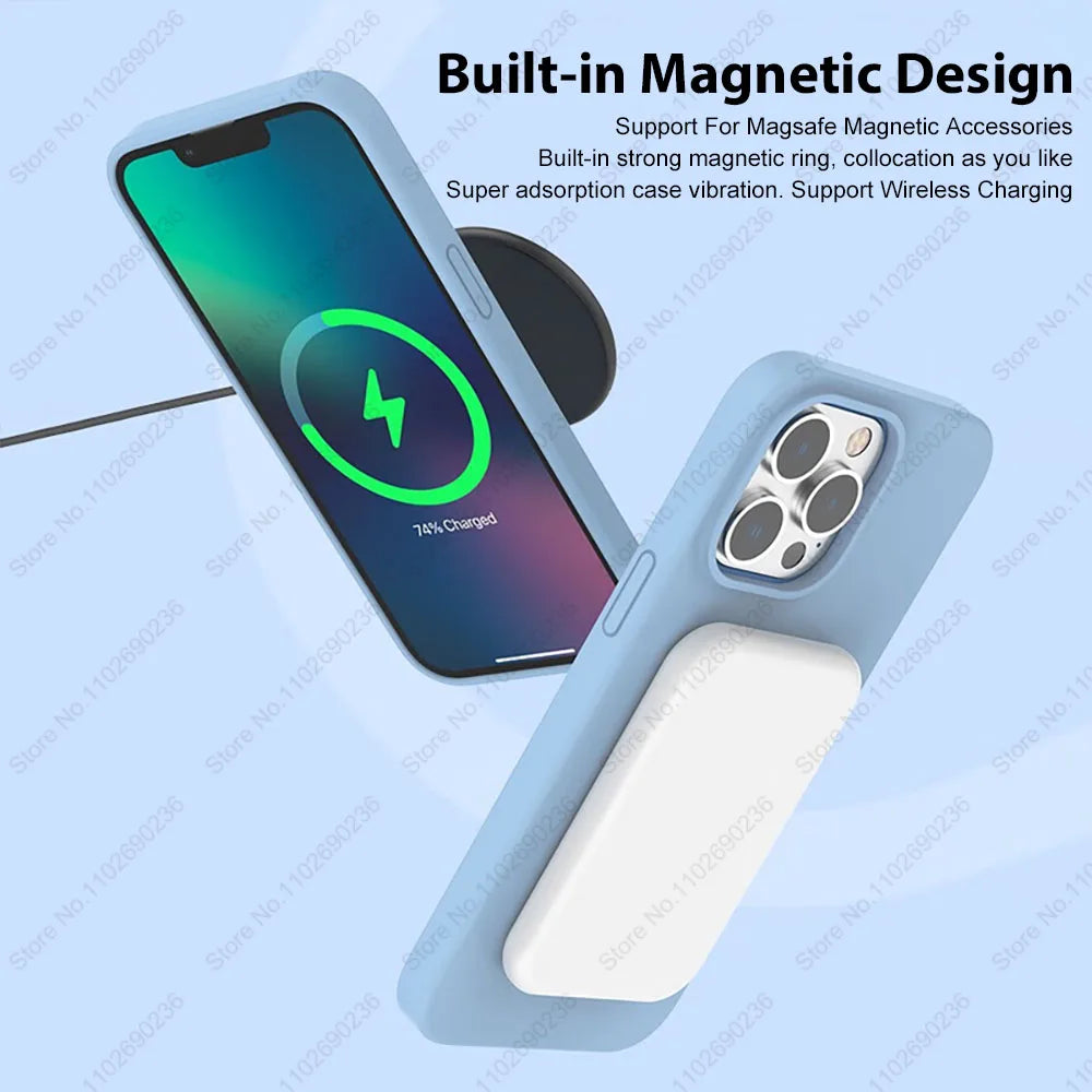 Magnetic iPhone Silicon Case