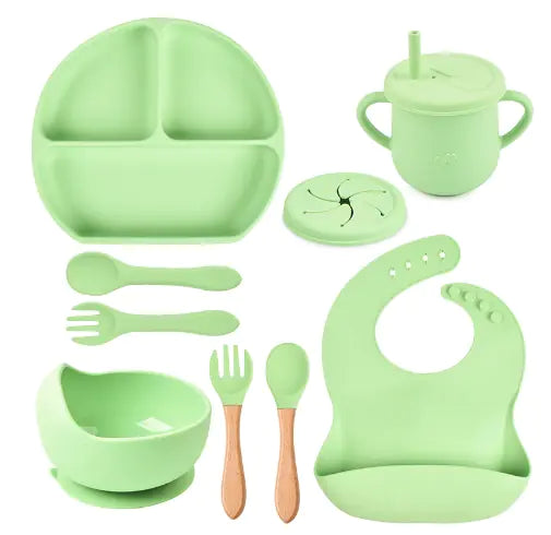 Silicone Children Tableware Set