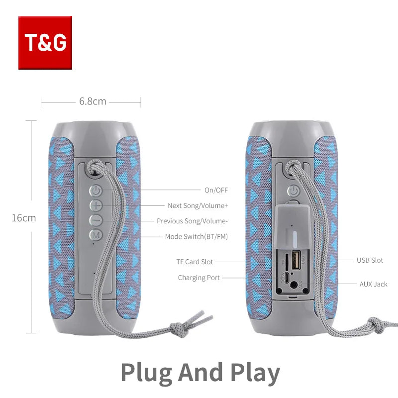 T&G Wireless Waterproof Speaker