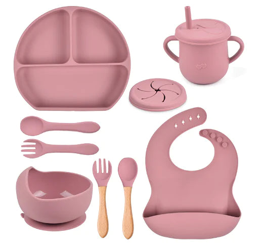 Silicone Children Tableware Set