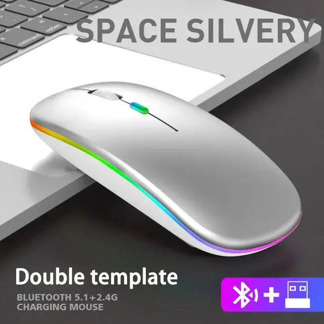 Stealth Glow Bluetooth Ergonomic RGB Mouse