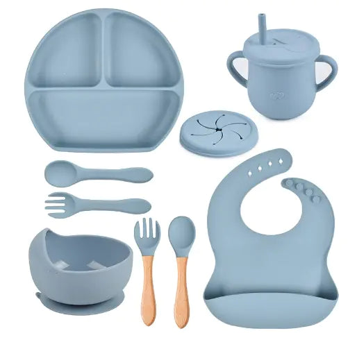 Silicone Children Tableware Set