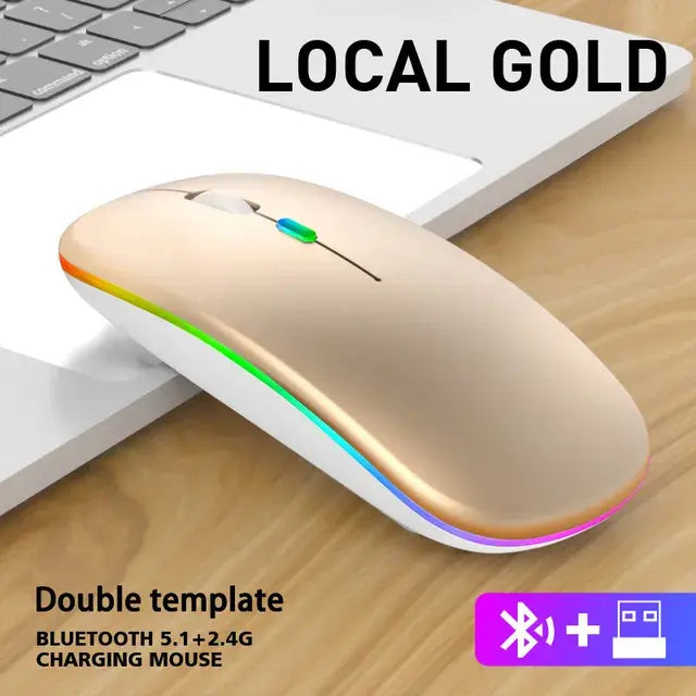 Stealth Glow Bluetooth Ergonomic RGB Mouse