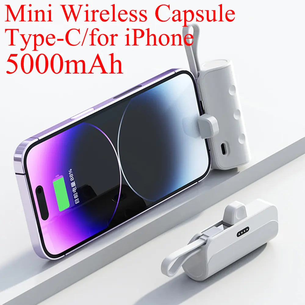 Mini Wireless Portable Charger