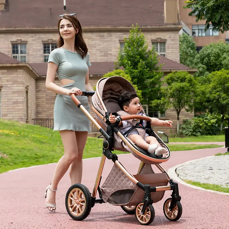 Luxurious 3 In 1 Baby Stroller