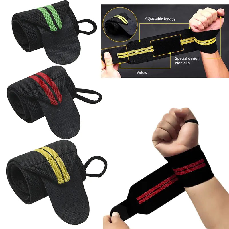 Weight Lifting Wrist Wraps