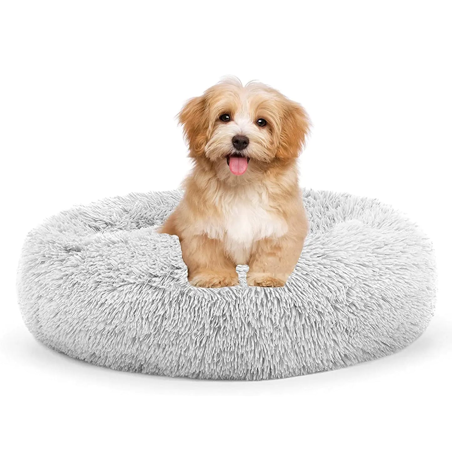 Pet Plush Calming Bed