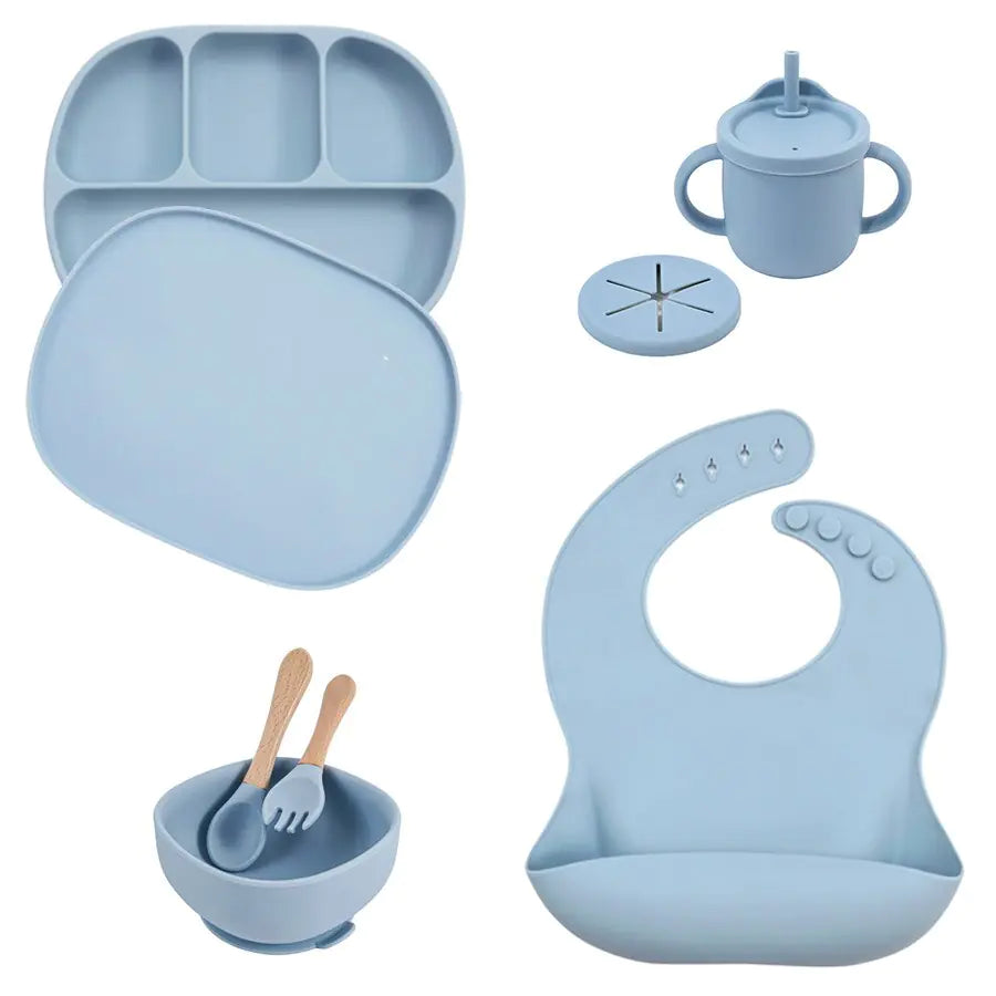 Silicone Children Tableware Set