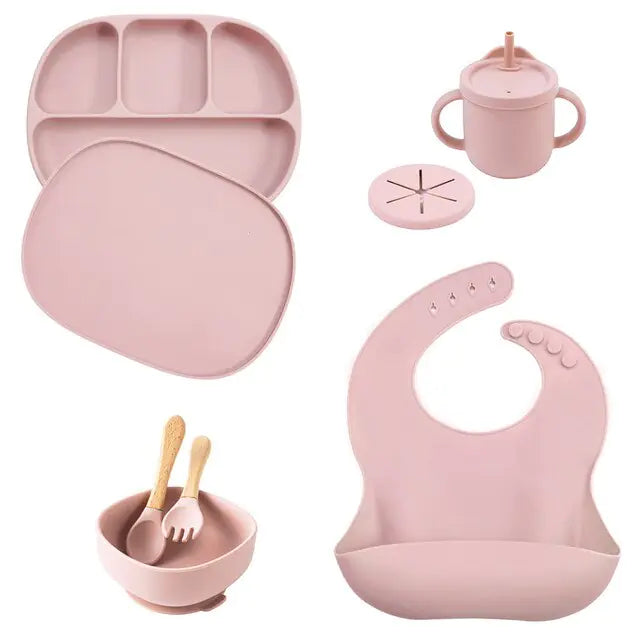 Silicone Children Tableware Set