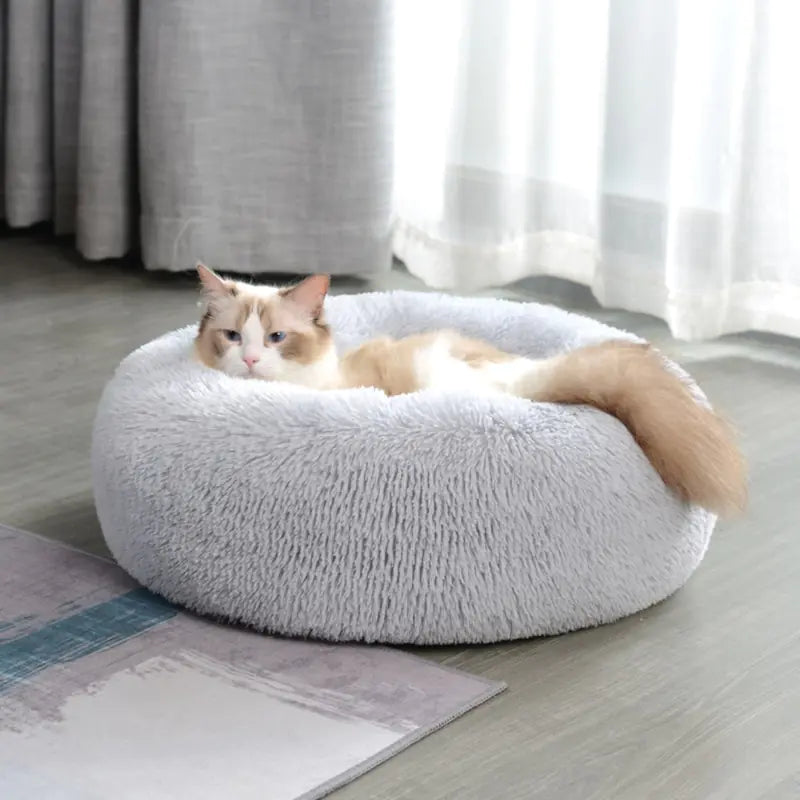 Pet Plush Calming Bed